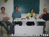 Los responsables de la Escuela Municipal de M&uacute;sica con responsables del Ayuntamiento