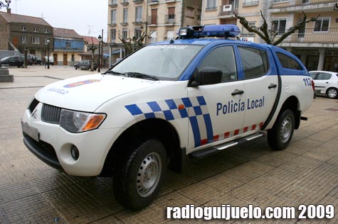 El todoterreno de la Policía Local ya patrulla las calles de Guijuelo