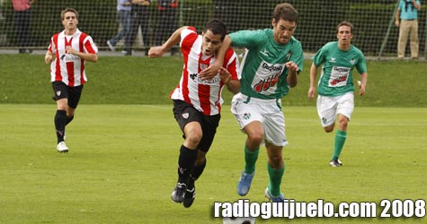 El Guijuelo perdió frente al Bilbao Athletic