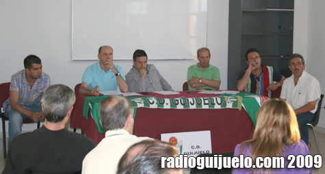 Imagen de la Asamblea del Club Deportivo Guijuelo