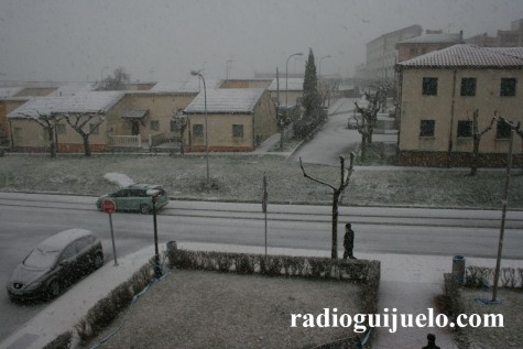 Nieve en Guijuelo