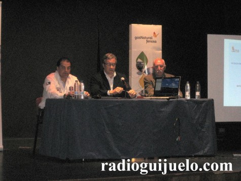 El alcalde de Guijuelo, Julián Ramos en las jornadas de la energia