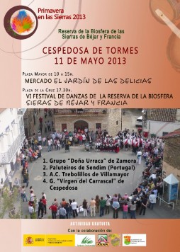 Festival de danzas en Cespedosa