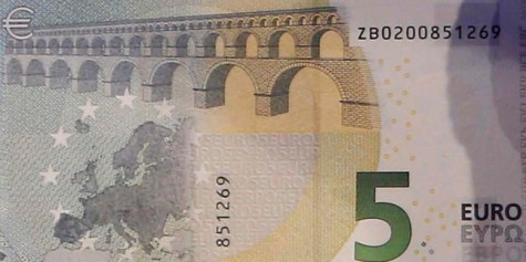 Nuevo billete de 5 euros