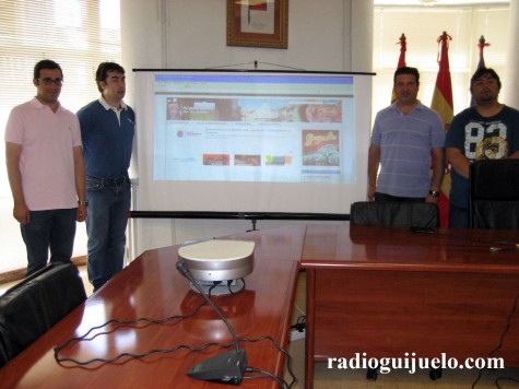 Presentación de la página web del Ayuntamiento de Guijuelo