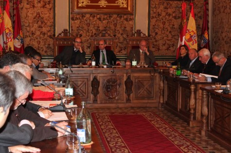 Pleno Diputación de Salamanca. Foto salamancartv
