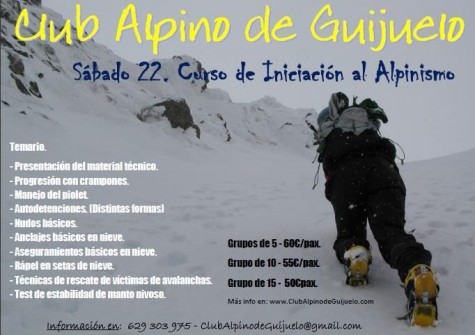 Curos del Club Alpino de Guijuelo