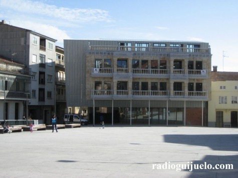 Imagen del nuevo Ayuntamiento en la Plaza Mayor