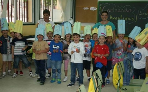 Niños participantes en las semicolonias. Foto archivo