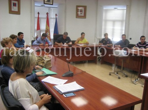 Pleno Municipal en el Ayuntamiento de Guijuelo. Foto archivo.