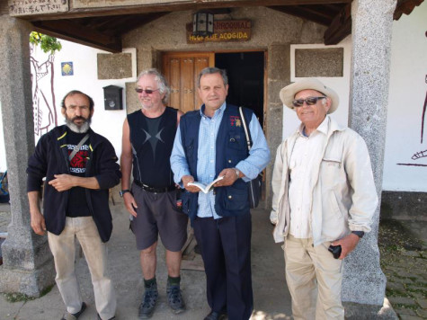 Organizadores de la ruta jacobea.