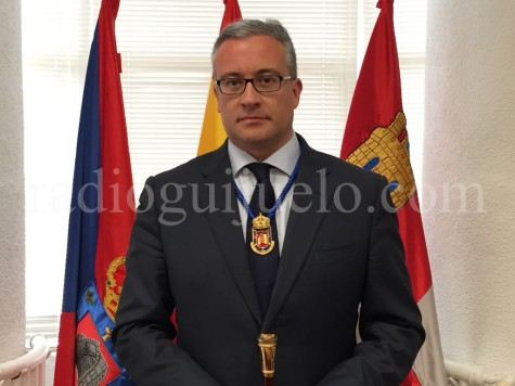 El alcalde de Guijuelo Julián Ramos.