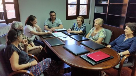 Reunión de las Asociaciones con el Ayuntamiento de San Esteban. Foto Ayto. San Esteban.