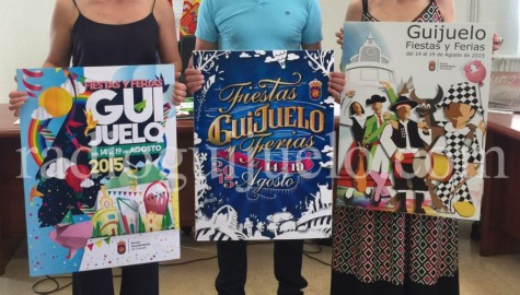 Carteles ganadores de las fiestas 2015.