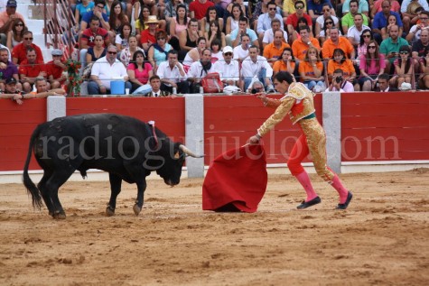 Corrida de toros en la plaza de toros de Guijuelo