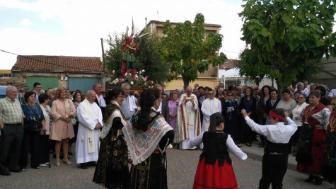 Fiestas en San Miguel de Valero. Foto Mercedes Hernández.