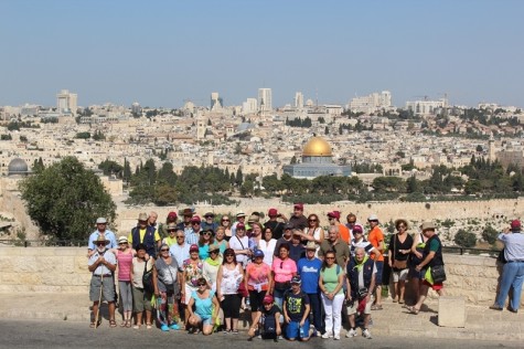 Miembros de ACASAN en Jerusalem. Foto ACASAN