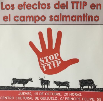Los efectos del TTIP en el campo salmantino.