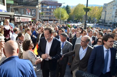 Visita de Rajoy. Foto Salamanca_24h .