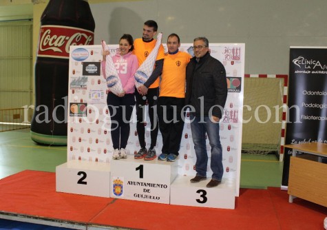 Ganadores locales de la II Edición de la Media Maratón de Guijuelo.