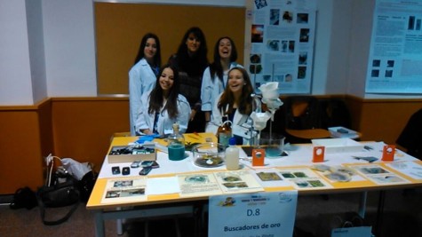 Participantes del concurso Investigando la Química. Foto IES Vía de la Plata