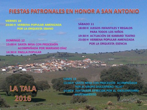 Fiestas de San Antonio en La Tala