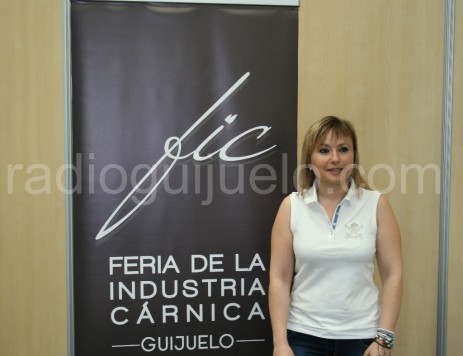 Sandra Méndez concejala de Turismo y Ferias en la FIC.