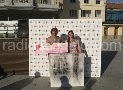 Ganador del X certamen del pintura al aire libre de Guijuelo.