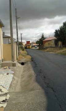 Obras en la carretera de La Tala. Foto Manuela Gómez