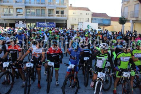 Participantes en la I Jamountain Bike de Guijuelo