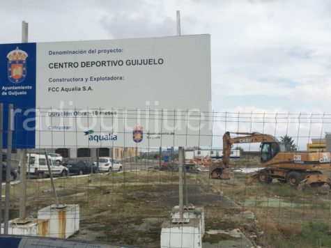 Solar donde se ubicará el nuevo centro deportivo de Guijuelo.