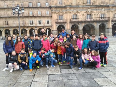 Alumnos del Miguel de Cervantes en Salamanca