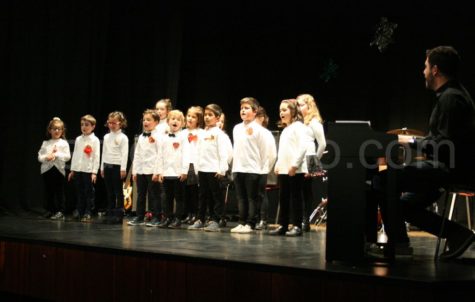 Grupo de coro de la Escuela Municipal de Música.