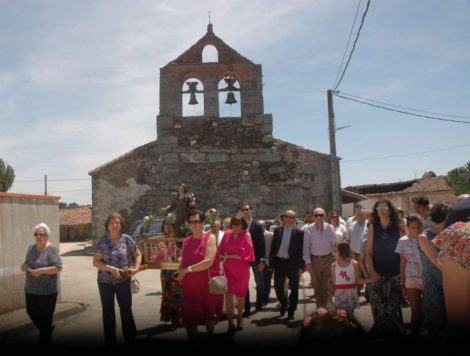 Fiestas en Palacios en honor a Mª Magdalena. Foto: Archivo.
