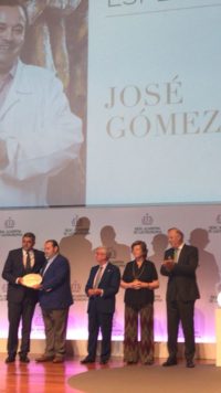José Gómez, premio Nacional de Gastronomía Especial. Foto: Real Academia Gastronómica.