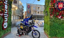 Lorenzo Santolino parte de Guijuelo hacia el Dakar 2025