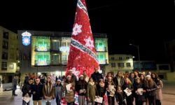 Encendido de las luces de Navidad e inauguración del Nacimiento en Guijuelo