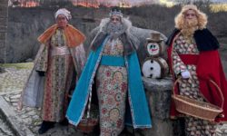 La Cabalgata Real también visitó la Comarca