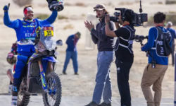 Lorenzo Santolino hace historia en el Dakar